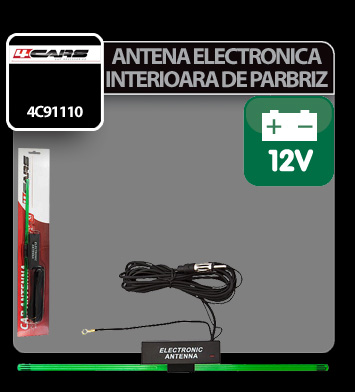 Antena electronica interioara de parbriz 4Cars 12V thumb