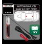 Antena pavilion cu amplificator semnal Golf GTI 16V 4Cars - 40cm