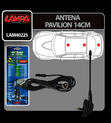 Antena pavilion Lampa - 14cm thumb