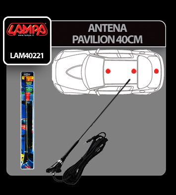 Antena pavilion Lampa - 40cm thumb