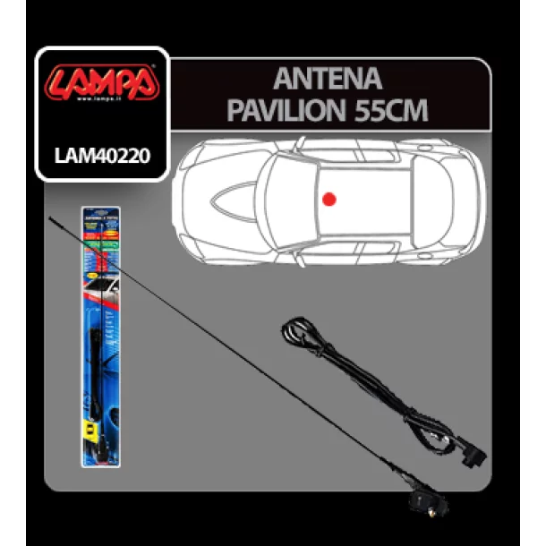 Antena pavilion Lampa - 55cm