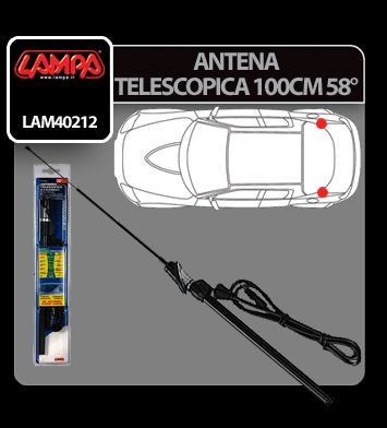 Antena telescopica Lampa - 100cm - 58° thumb