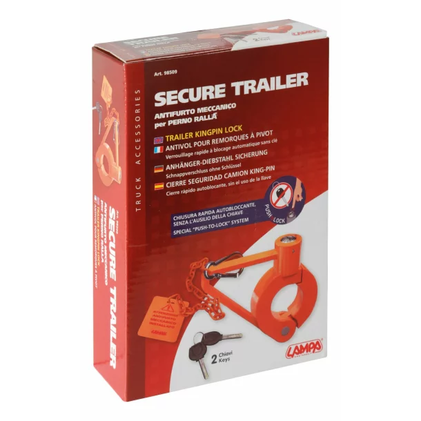 Secure Trailer, trailer kingpin lock