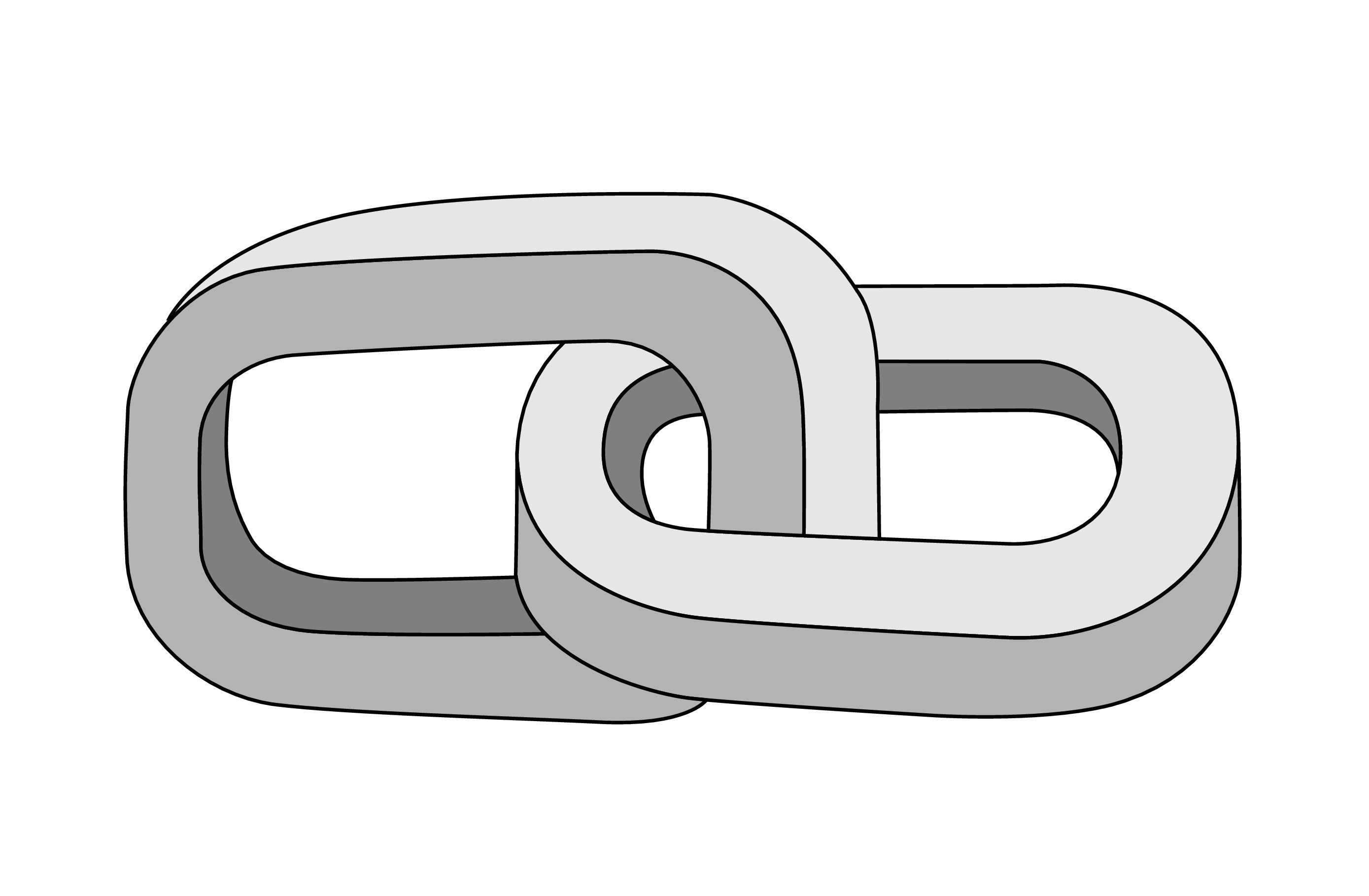 Snake, chain lock - 100 cm thumb