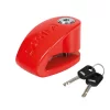 Antifurt motocicleta cu blocare disc de frana Stone - Bolt Ø5,5mm - Rosu