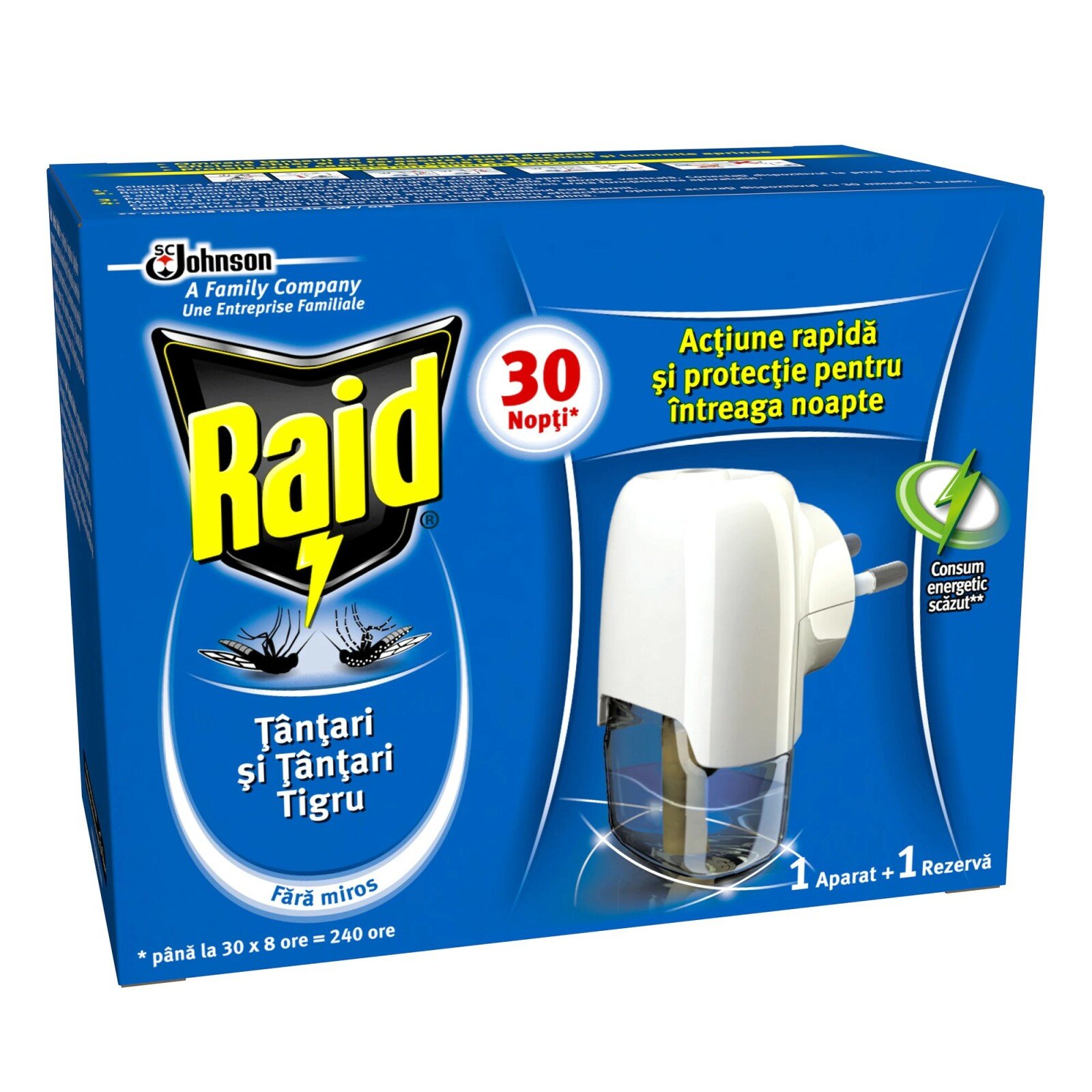 Raid electric device with mosquito repellent liquid, 30 nights, 21ml thumb