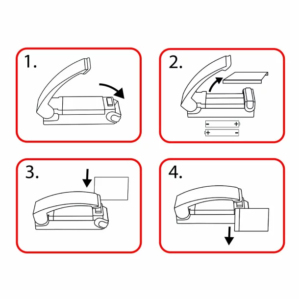 Aparat manual mini de sudat folie mat. plastic