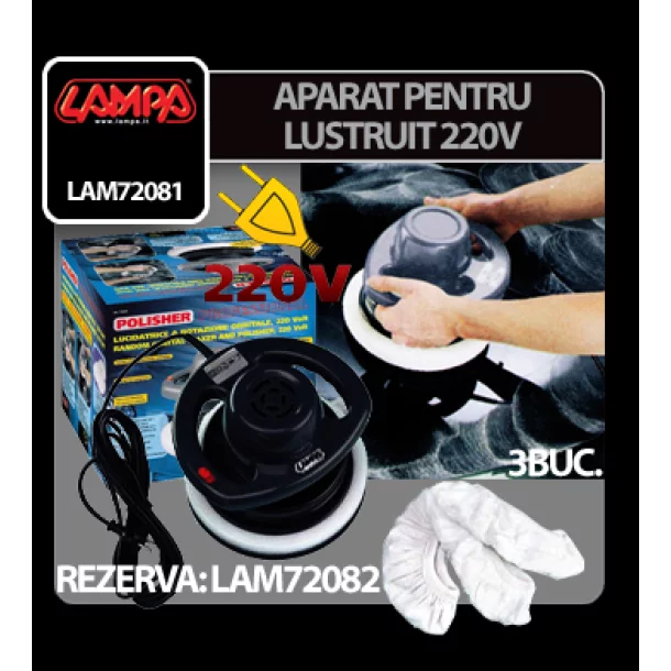 Aparat pentru lustruit si ceruit profesional 220V