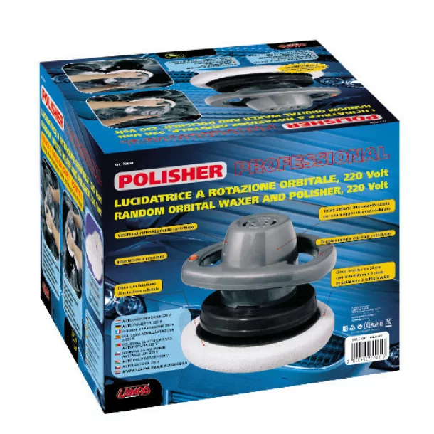 Professional random orbital waxer + polisher 220V