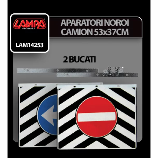 Aparatori noroi camion 53x37cm 2buc