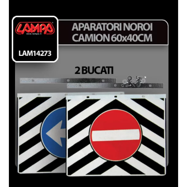 Aparatori noroi camion 60x40cm 2buc