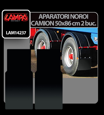 Pair of approved truck mudguards - 50x86 cm thumb