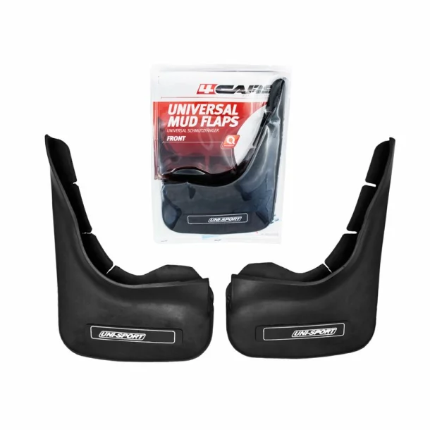 Pair of universal mud guards - Front