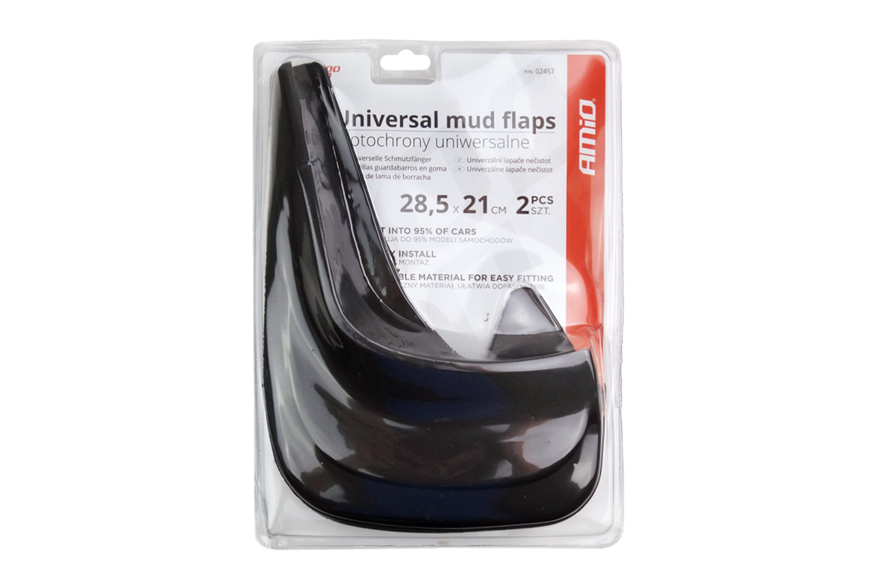 Universal mud flaps 28,5x21cm 2 pcs MF02 thumb
