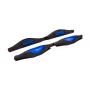 4Cars Door guard feflectors - 2pcs - Blue