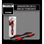 4Cars Door guard feflectors - 2pcs - Red