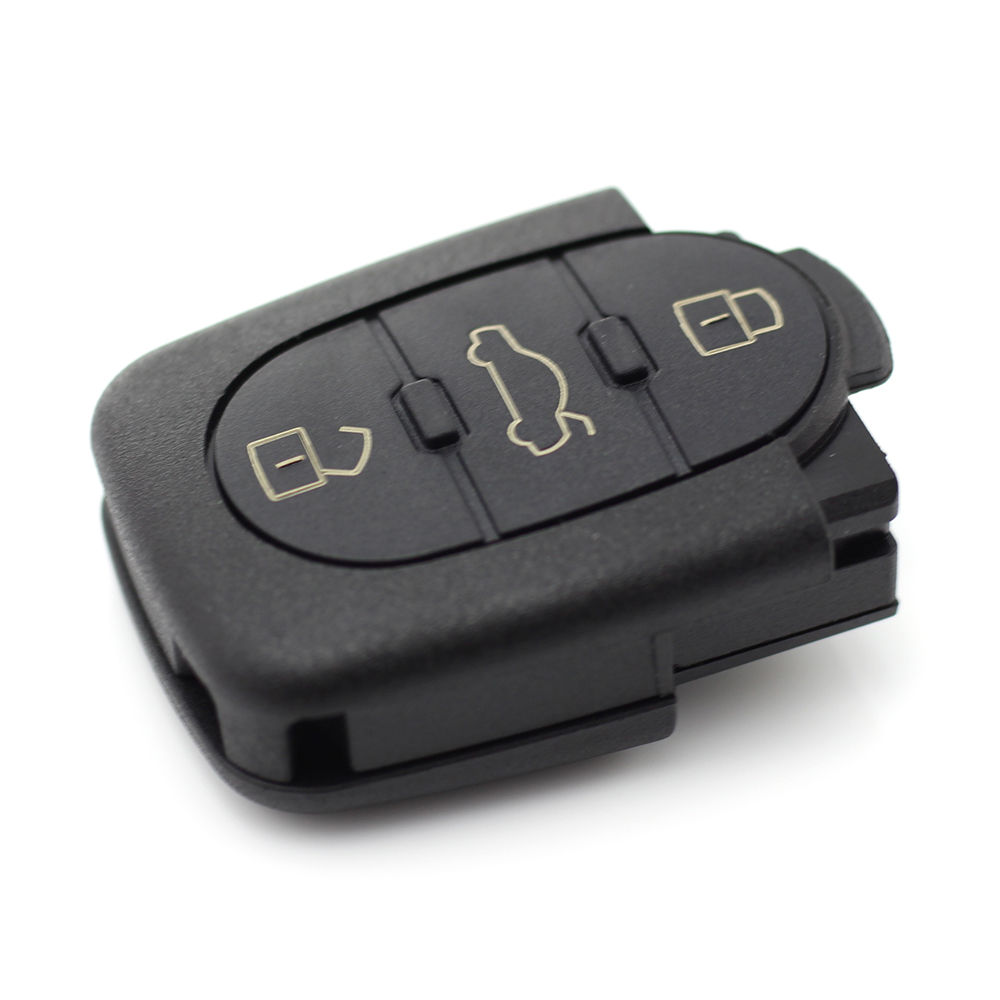 Audi - carcasă cheie cu 3 butoane, baterie 2032 - CARGUARD thumb