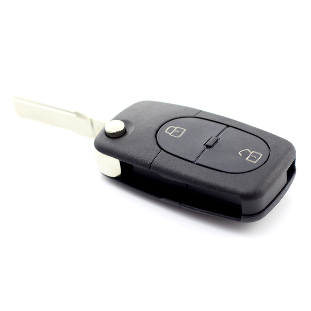 Audi - carcasă cheie tip briceag, cu 2 butoane - CARGUARD thumb