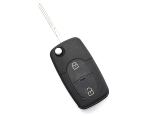 Audi - carcasă cheie tip briceag, cu 2 butoane - CARGUARD