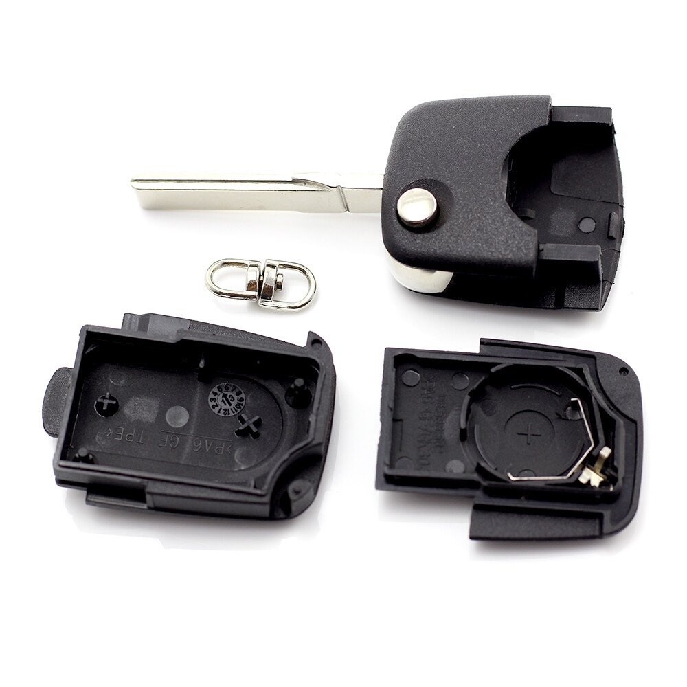 Audi - carcasă cheie tip briceag, cu 2 butoane - CARGUARD thumb