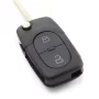 Audi - carcasă cheie tip briceag cu 2+1 butoane (1 buton de panică) și baterie 1616 - CARGUARD