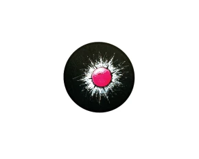 Autocolant 3D Crash Golfball 1buc - Roz