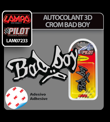 Chromed 3D emblem - Bad Boy thumb