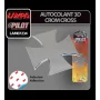 Autocolant 3D crom Cross