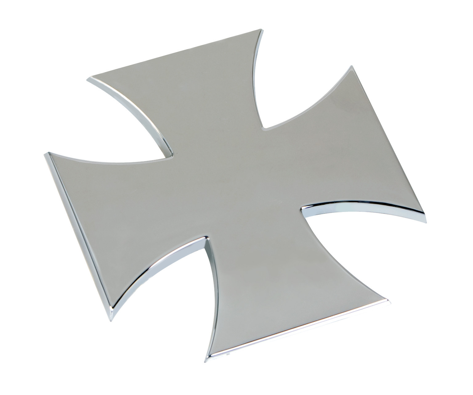 Chromed 3D emblem - Cross thumb