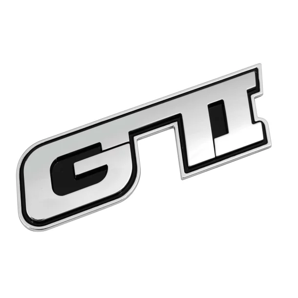 Chromed 3D emblem - GTI