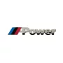 Chromed 3D emblem - M-Power