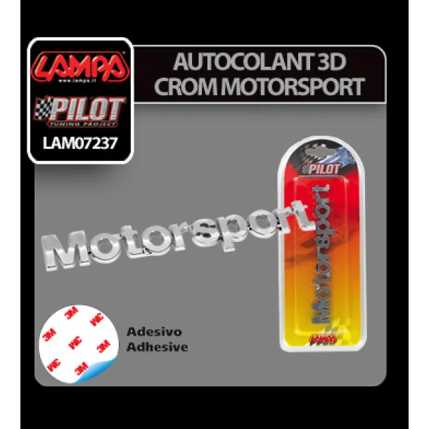 Motorsport - 3D króm matrica