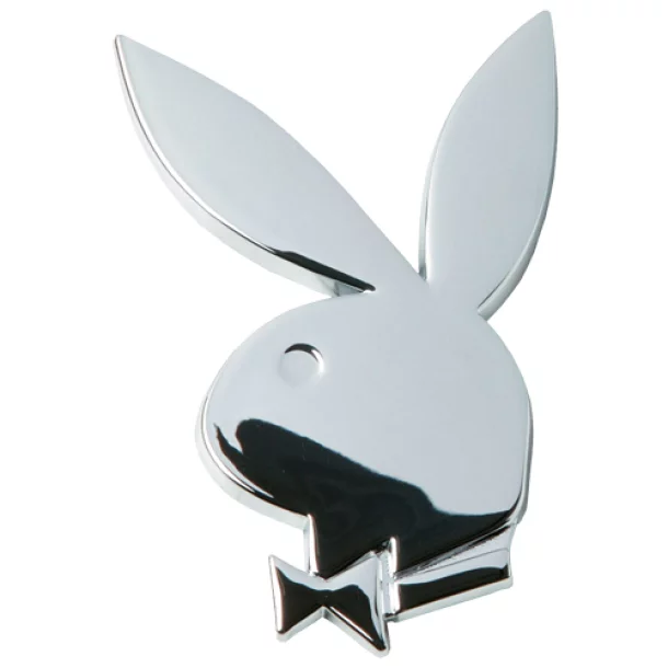 Chromed 3D emblem Play Boy