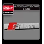 Chromed 3D emblem - S-Line