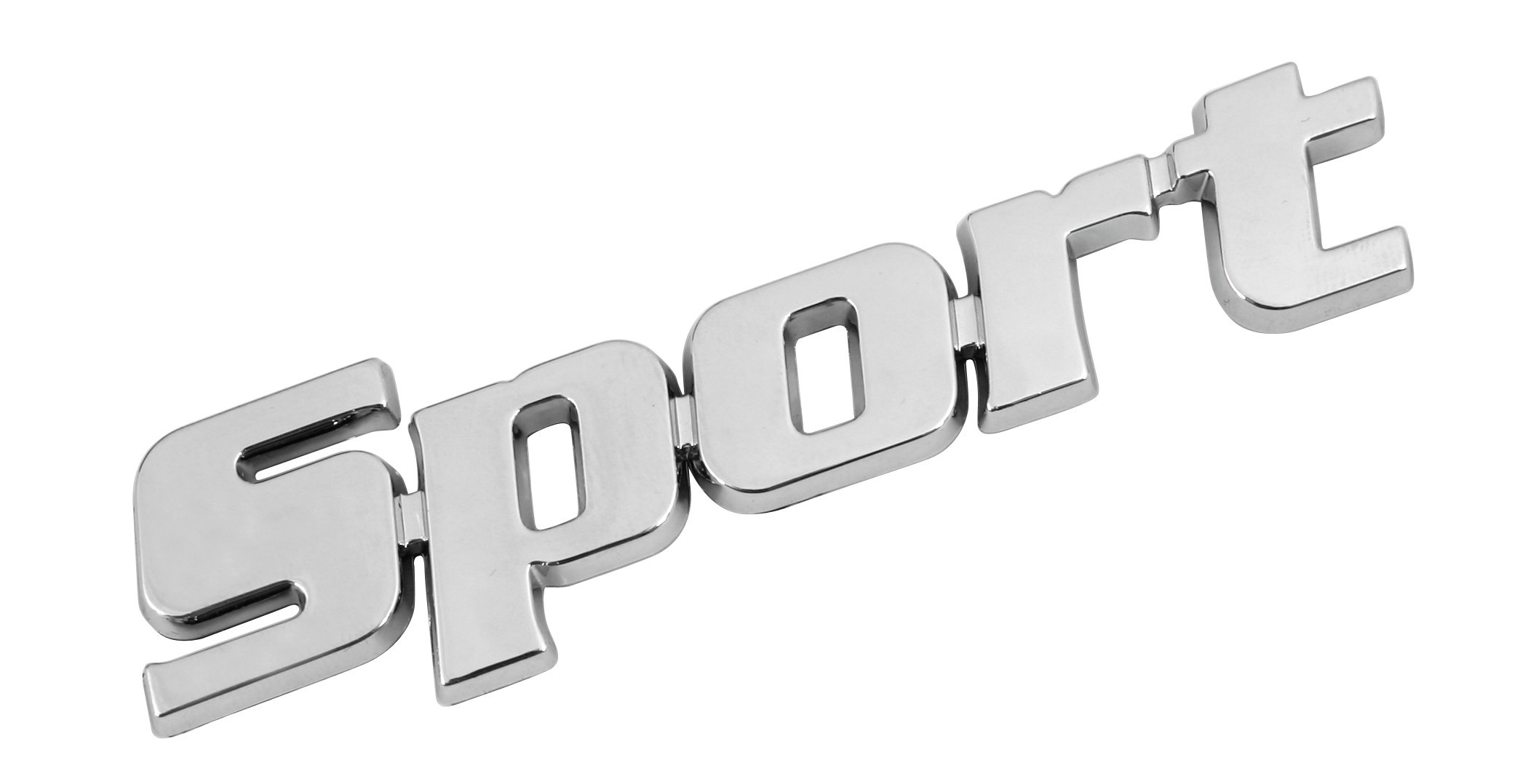 Chromed 3D emblem - Sport thumb