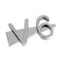 Chromed 3D emblem - V6