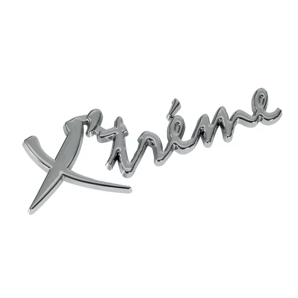 Chromed 3D emblem - Xtreme