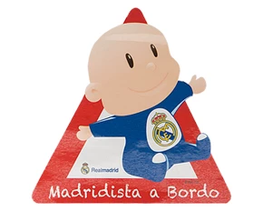 Autocolant Baby on board Real Madrid 1buc