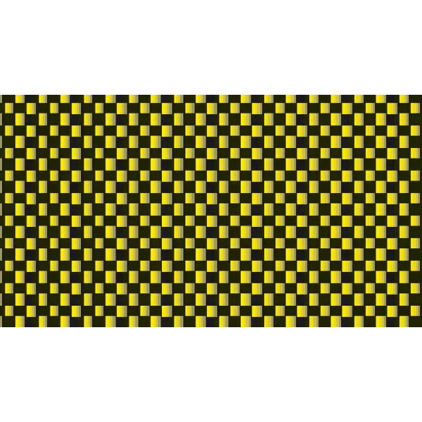 New-Look, adhesive film cm 48x60 - Carbon-fibre - Yellow