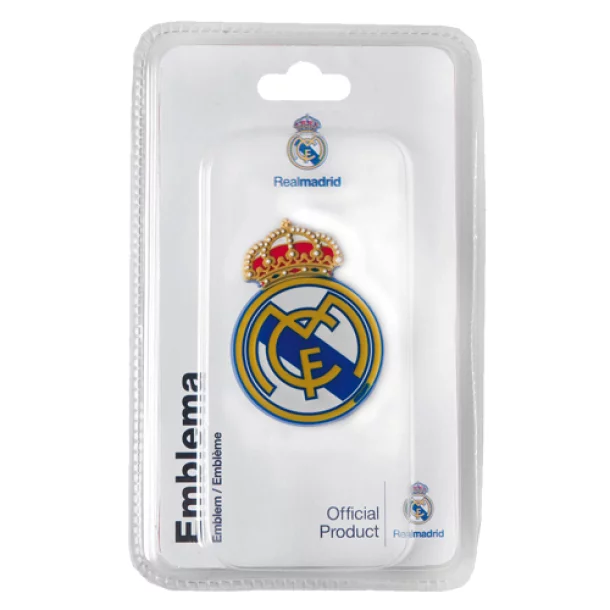 Real Madrid matrica embléma 40x55mm