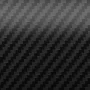 3D Carbon fiber vinyl, 100x127cm - Carbon/Black