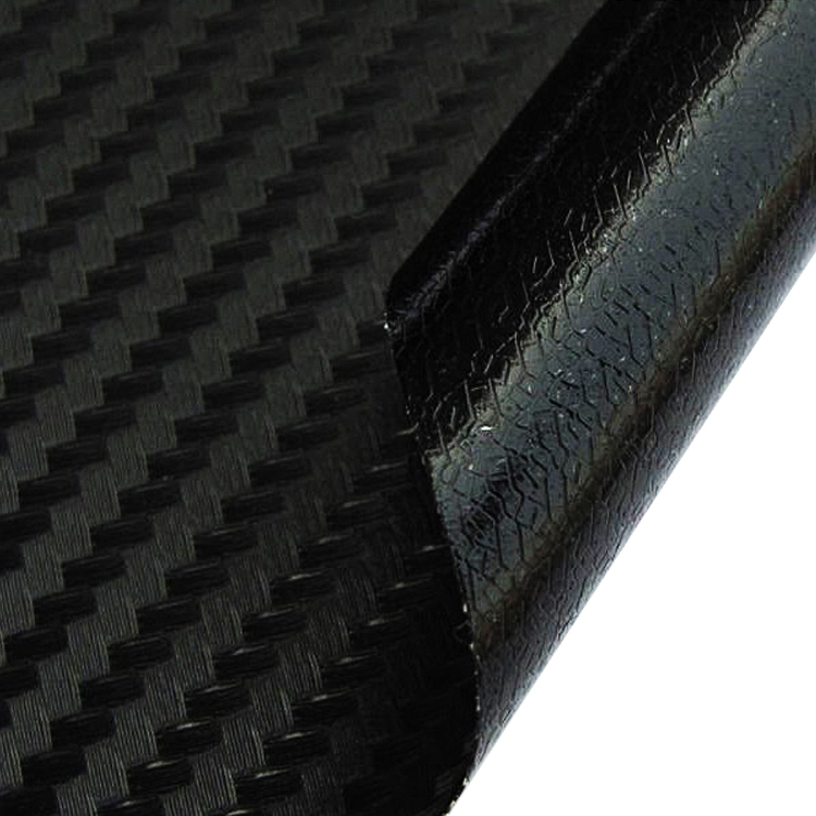 Karbonszálas fólia 3D-s, 100x152cm - Karbon/Fekete thumb