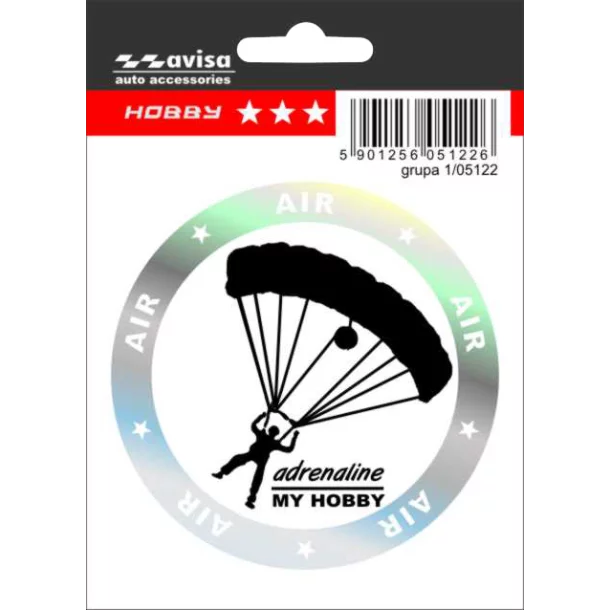 Sticker Hobby Air Parachutist 1pcs
