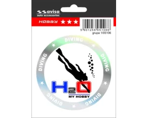 Autocolant Hobby Diving 1buc