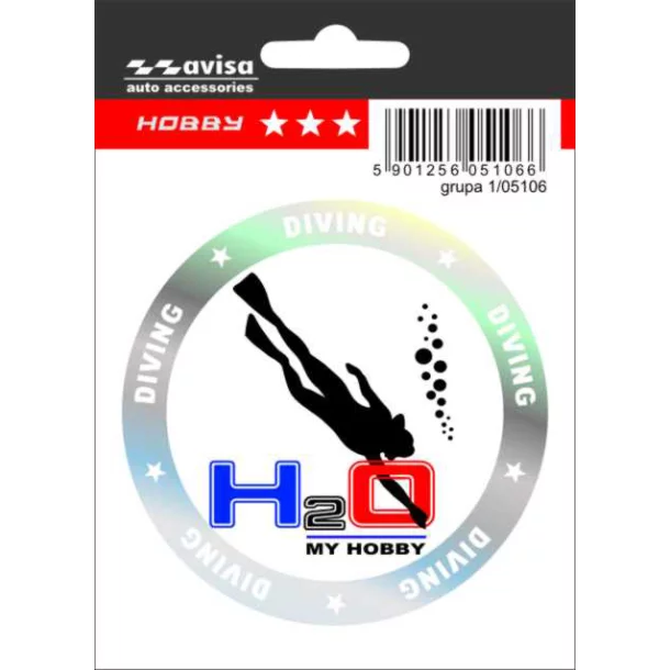 Autocolant Hobby Diving 1buc