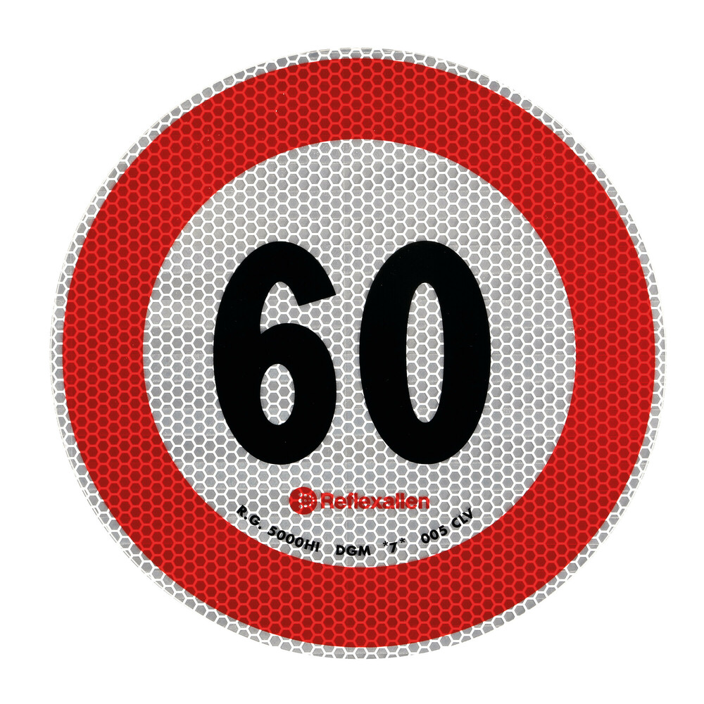 Speed limit sign - 60 Km/h thumb