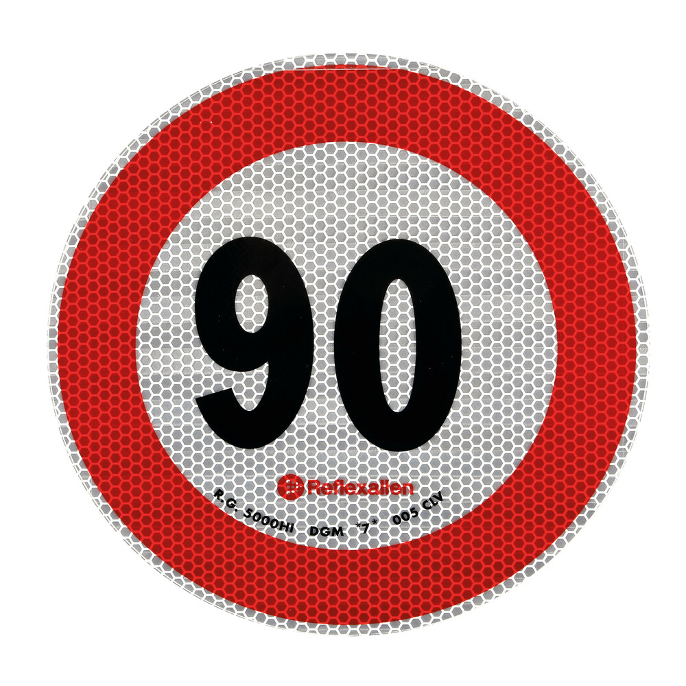 Speed limit sign - 90 Km/h thumb
