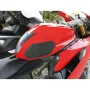 Autocolant protectie rezervor motocicleta, Grip-Tank X1, Negru