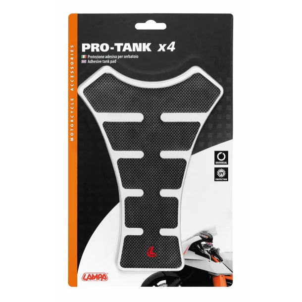 Autocolant protectie rezervor motocicleta Pro-Tank X4 - Carbon