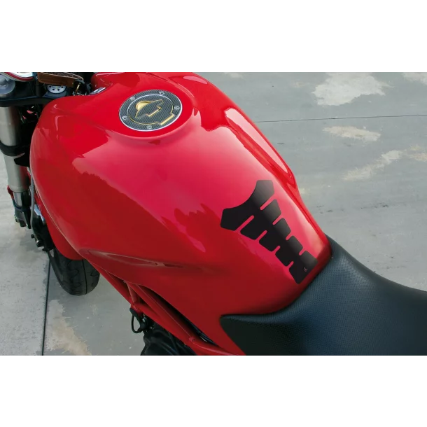 Autocolant protectie rezervor motocicleta Pro-Tank X4 - Negru